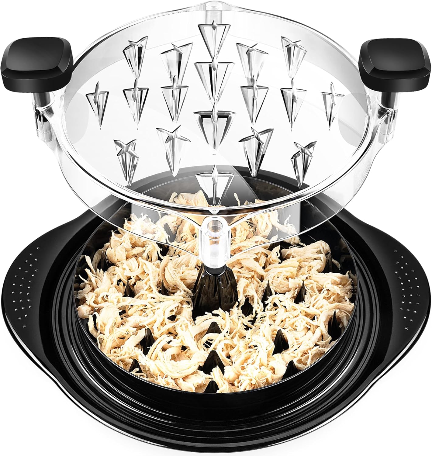 Tritura el pollo de manera sencilla y eficiente con este Deshilachador de Pollo