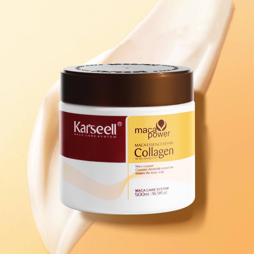 Hidrata y Repara tu cabello con esta Mascarilla de Cabello Karseell Maca Power