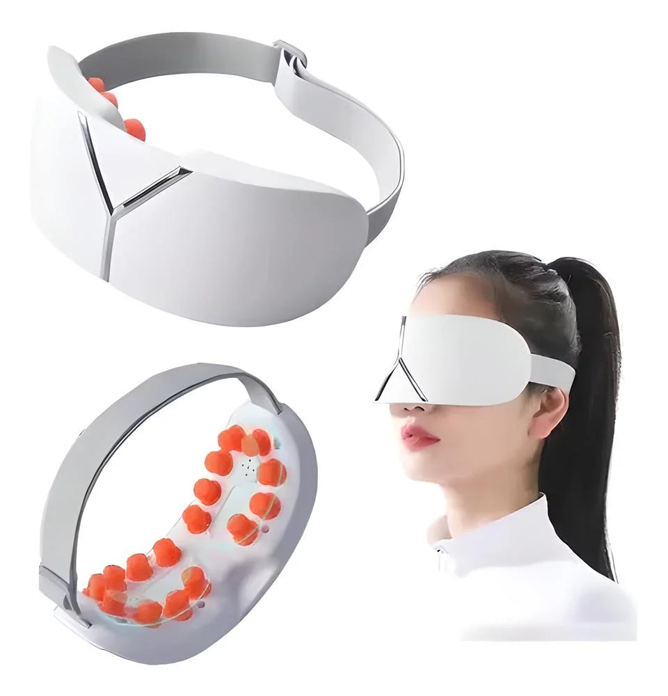 Descanso y relajación profunda con este Masajeador Ocular Electrónico